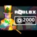 ROBLOX 25 USD ( 2000 Robux Kredi )